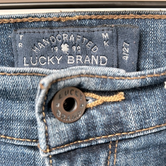 LUCKY BRAND Sweet Crop jeans size 4/27 - Picture 2 of 4